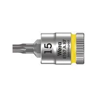 "Wera 8767 A Hf Tx Zyklop Bitnuss Mit 1/4\"-Antrieb Mit Haltefunktion Tx 15 X 28"