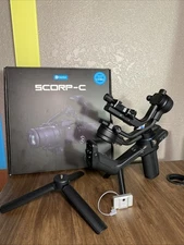 Feiyu Tech SCORP C Camera Stabilizer 3-Axis Handheld Gimbal for DSLR ***Read***