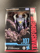 Transformers Generations Rise of the Beasts Studio Series 107 Predacon Scorponok