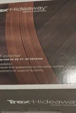 Trex Hideaway Universal deck Hidden Fasteners 90 count/50 Sq.ft incl tool bit OE