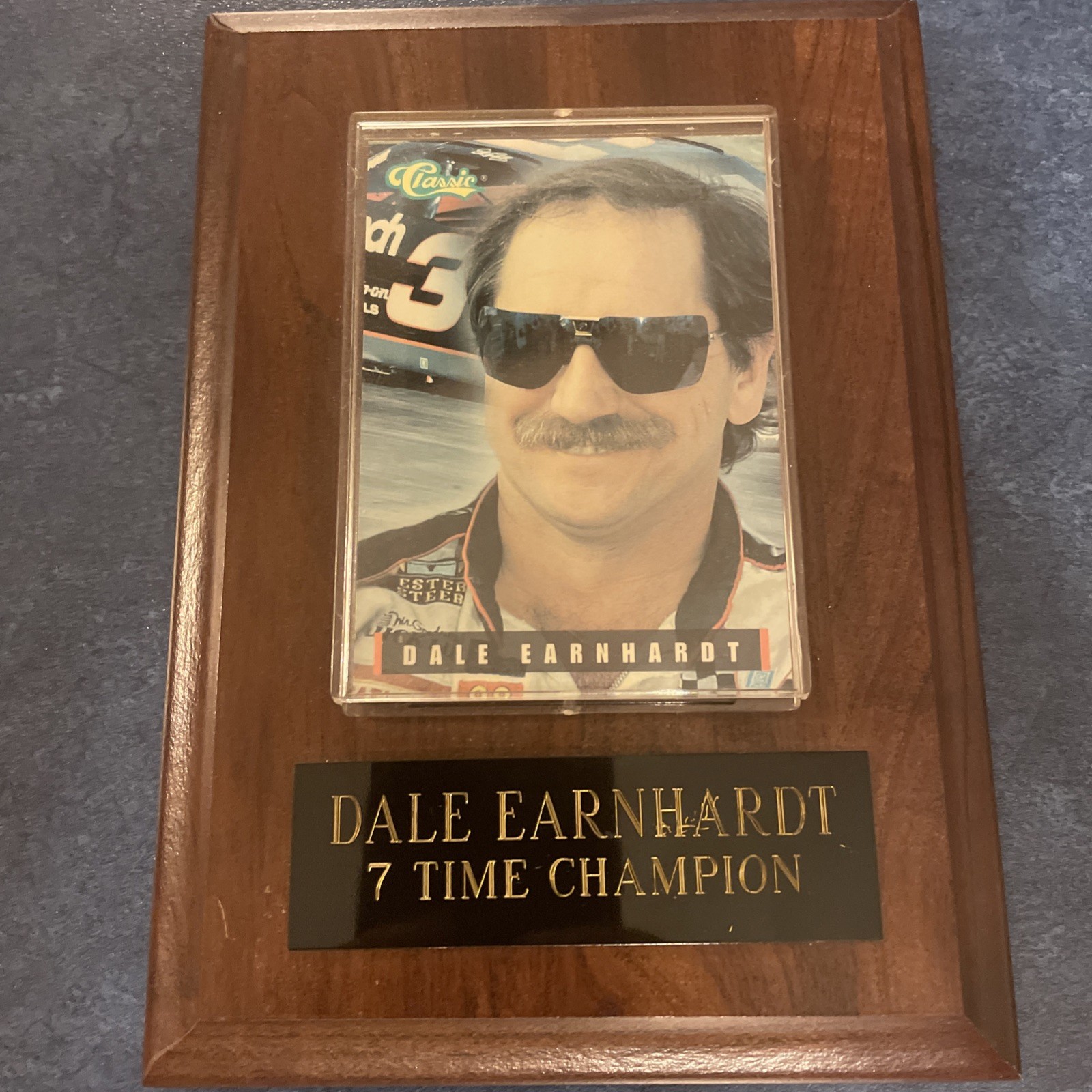 1995 Classic Finish Line Dale Earnhardt #89 Nascar Racing Card protected 