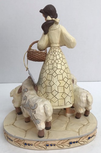 Jim Shore Disney Traditions BOOKISH BEAUTY Belle Book Sheep Figurine 6002338 NEW - Picture 6 of 15