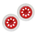 2Pcs Caster Replacement Wheels Reusable Assorted Color for Shopping Cart