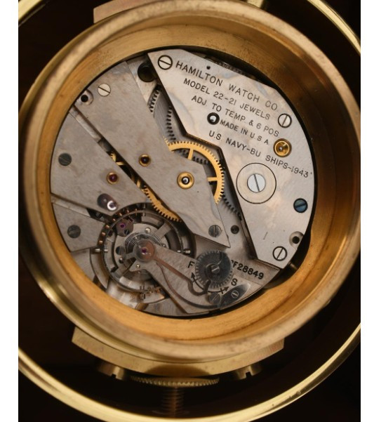 Hamilton Watch model 22 Deck Chronometer Watch ra… - image 3