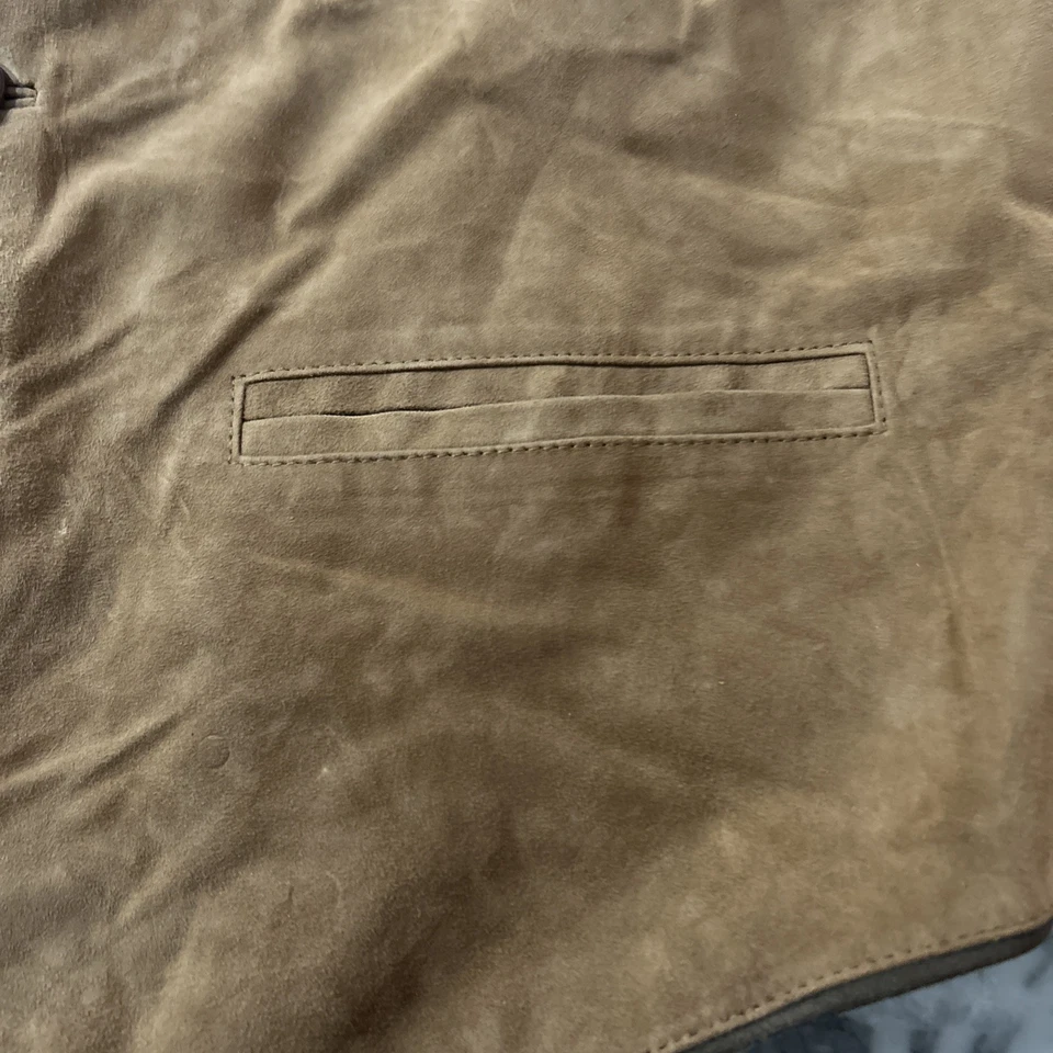 Orvis Frontier Suede Vest Men’s Size L - Image 4 of 4