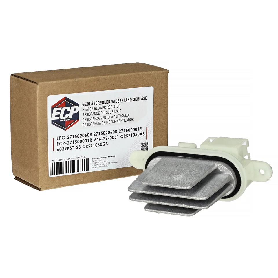 MODULE DE RÉSISTANCE DE SOUFFLANTE 271502060R RENAULT LAGUNA III 2007-2015 - Photo 1/4