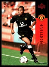 Quinton Fortune 2003 Upper Deck Manchester United #36 Manchester United