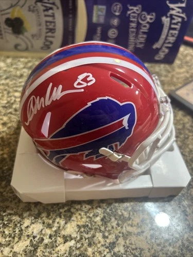 Andre Reed Signed Buffalo Bills TB Mini Helmet JSA COA