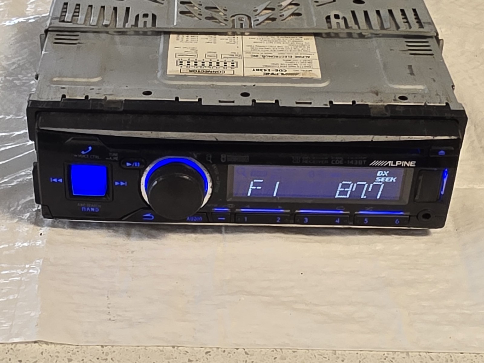 TESTED Alpine Car Stereo CDE-143BT 