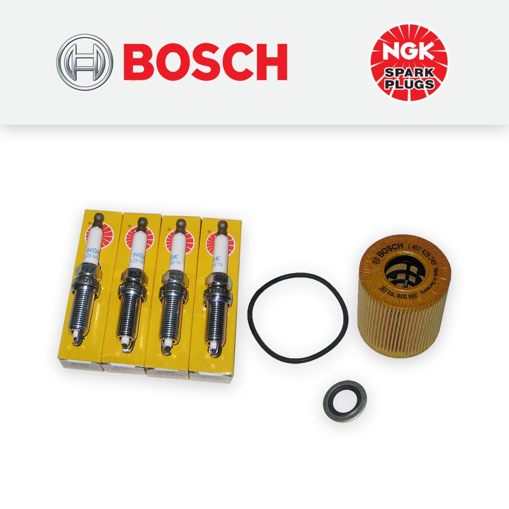 SERVICE KIT for PEUGEOT 307 1.4 16V PETROL OIL FILTER PLUGS (2003-2008)