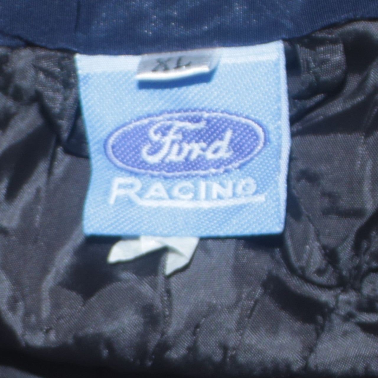 Ford Racing Blue Jacket Mens Xl image 7