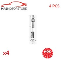 GLÜHKERZE GLÜHKERZEN NGK 1566 4PCS P FÜR FORD RANGER 2.5L 80KW,57KW