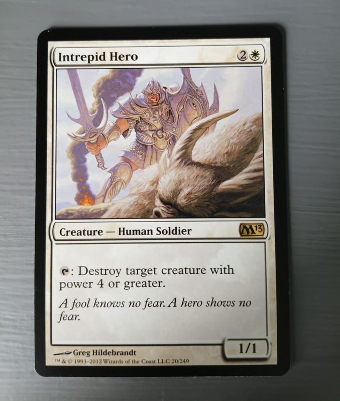 Wizards of the Coast Magic: The Gathering Intrepid Hero M13 Creature Uncommon EN