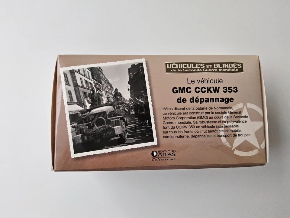 GMC CCKW 353 de dépannage - 1/43 - Edition ATLAS Collections - Photo 3/4