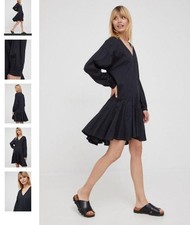 Women Marc O'Polo Dress Black Cotton M