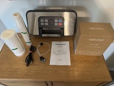 Beelicious Pro VS8001 Silber Schwarz 125 W 95Kpa Griff Lebensmittel Vakuumierer