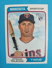 2023 Topps Heritage Jermaine Palacios RC #390 Minnesota Twins 