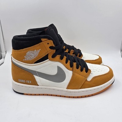Nike Air Jordan 1 Element Gore-Tex Light Curry Sneakers DB2889-700 Mens Size 8