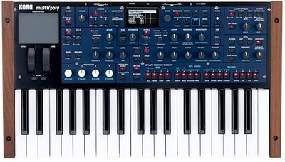 Korg multipoly Analog Modeling Synthesizer w/Four Oscillators  60 Voices and