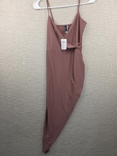 Windsor Mauve Spaghetti Strap Midi Dress Size M NWT 