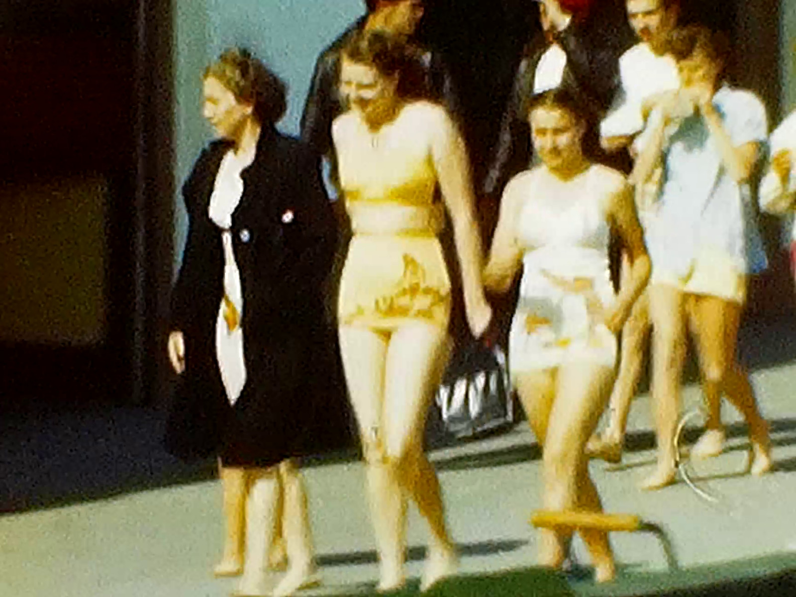 8mm Film 1949 Santa Cruz Beach Boardwalk 1940s Home Movie California People