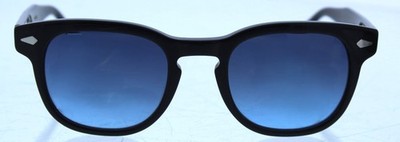 Moscot Gelt Sun Black Denim Blue Lens (1 Pair) With Case