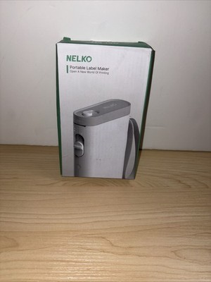 NELKO Label Maker Machine P21 Portable Bluetooth Label Printer NEVER USED!