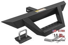 50941 Universal Steel Trailer Tow Hitch Step Bar with Drop Step Pads for
