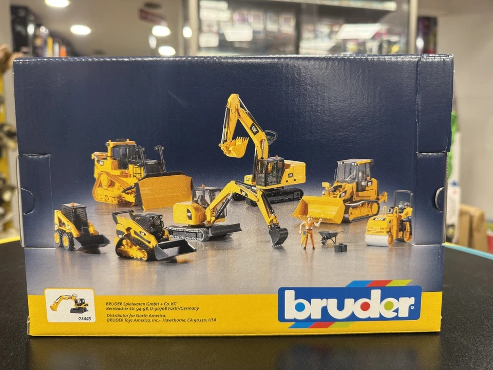 BRUDER 02136- scala 1:16 - PALA CINGOLATA COMPATTA CAT - NUOVO- SIGILLATO - Immagine 3 di 4