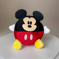 Disney Mickey Mouse Plush Pillow 8" Micro Beanbag Disneyland WDW Exclusive