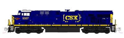 KATO 1768962DCC N GE ES40DC CSX #5327 DCC LOCO (Western Maryland) 176-8962-DCC