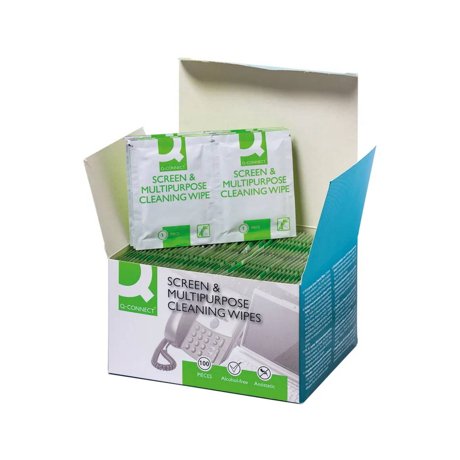 30 PC Screen & Multi Purpose Cleaning Wipe BIODEGRADABLE Individually Wrapped - Image 2