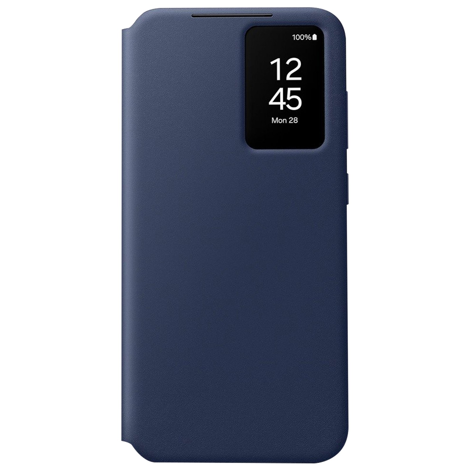 Coque Galaxy S24 FE Smart View Fenêtre de Notification Bleu Nuit