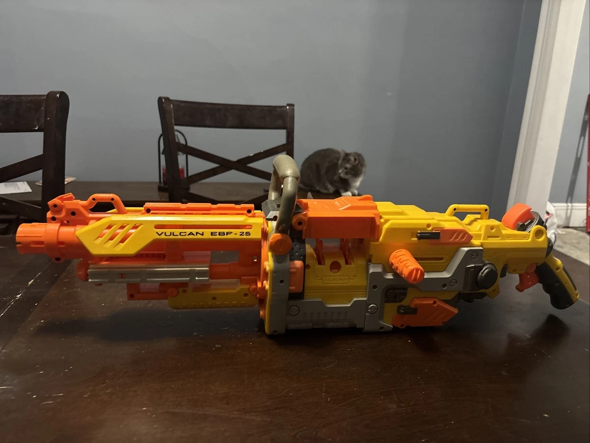 Preços baixos em NERF Nerf Vulcan EBF-25 Pistolas de Dardos e