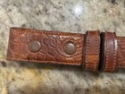 Belt Without Buckle, No Holes , Maybe Exotic Skin? Unmarked, Probably 34 Size — photo 7