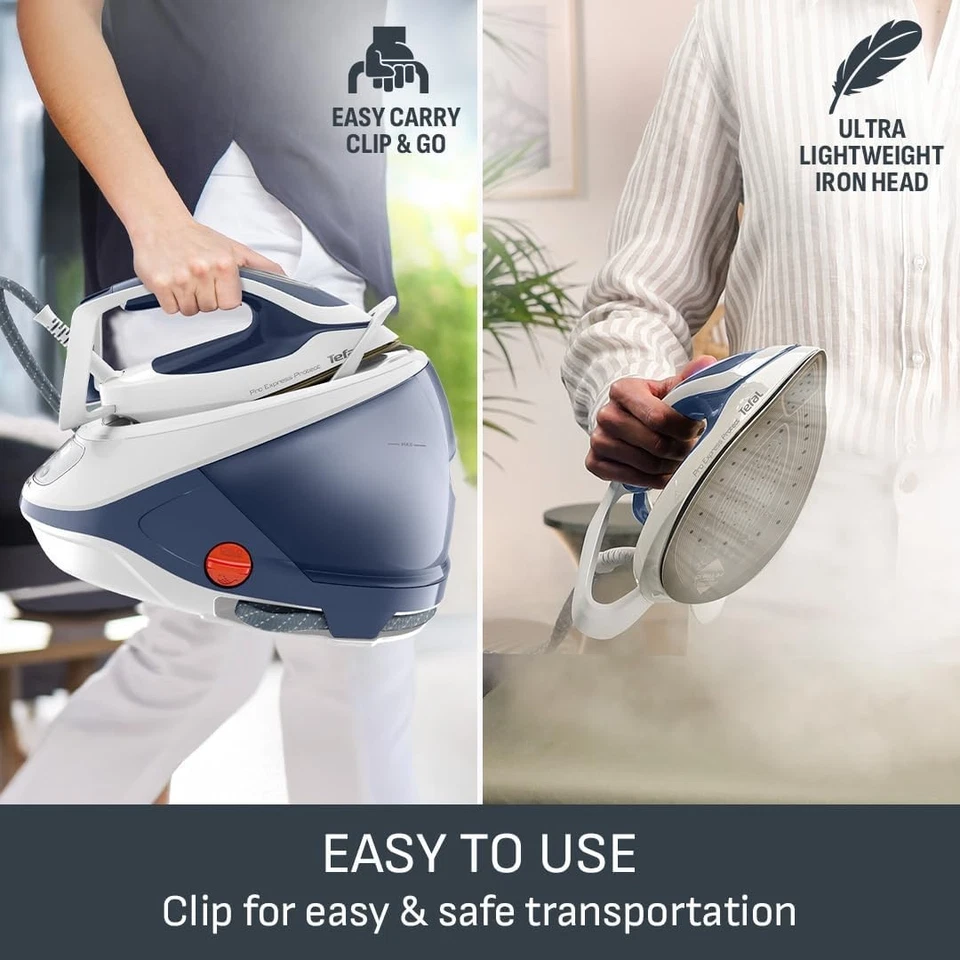 Tefal ProExpress GV9224 Protect Steam Generator Iron 7.5-Bar 1.8L (RECEIPT GIVEN - Image 4 of 4