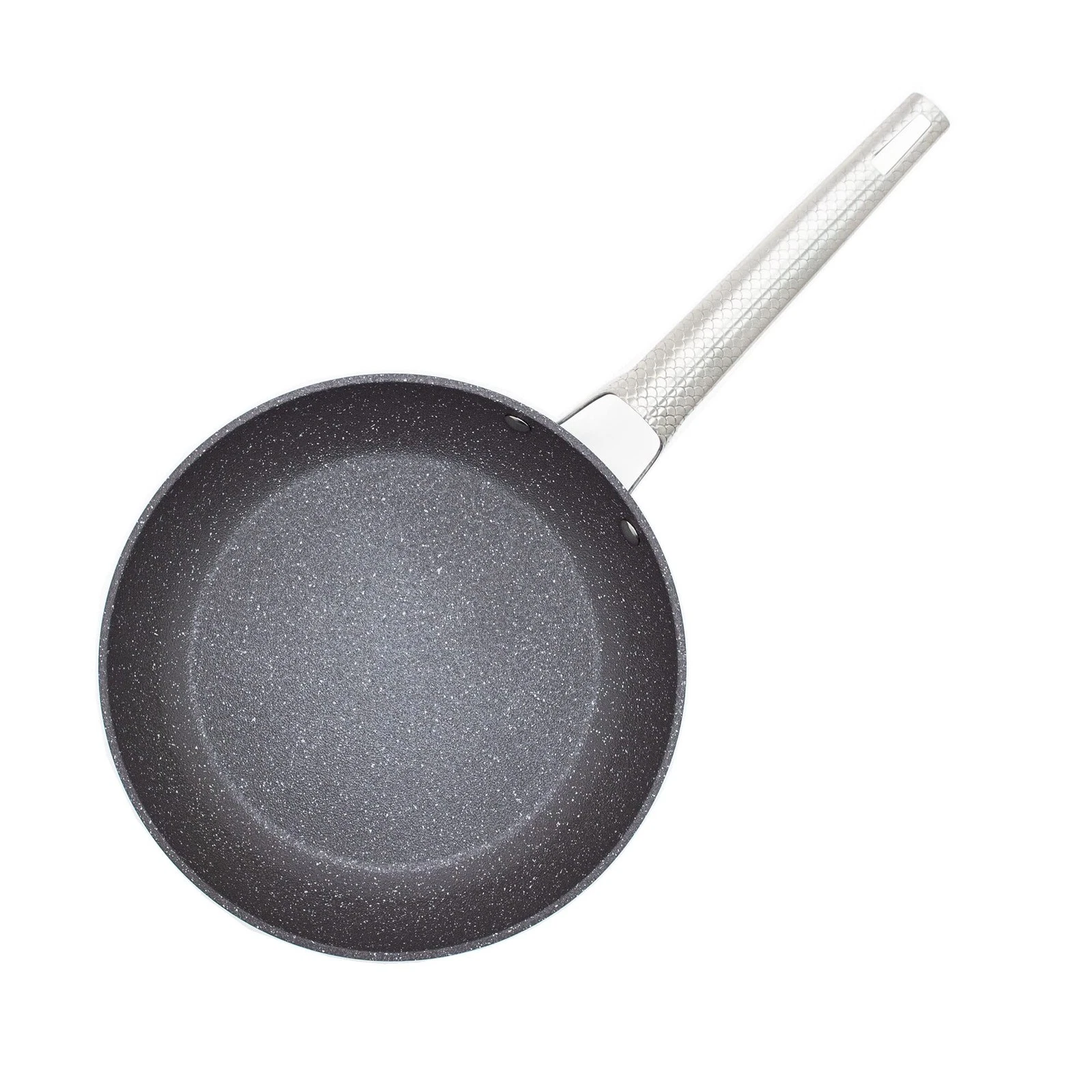 The Rock Wave 20cm (8") Non-Stick Fry Pan with Wave.Tec Non-Slip Handle - Alu...