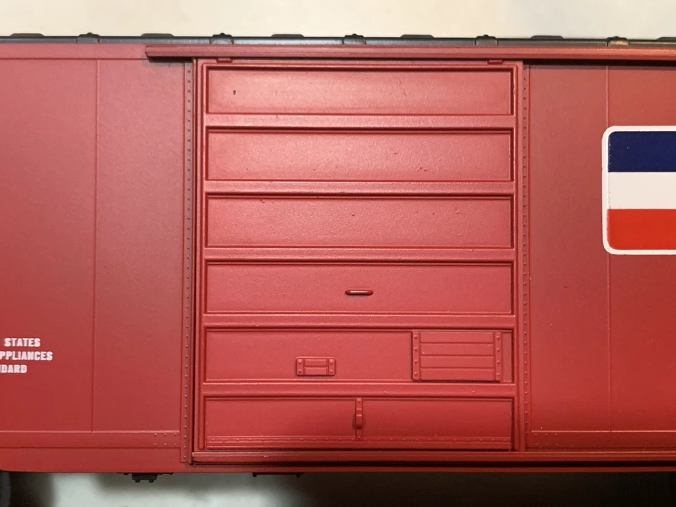 WEAVER 3-RAIL BANGOR & AROOSTOOK PS-1 40’ BOX CAR! O SCALE BOXCAR BAR MAINE - Image 3 of 4