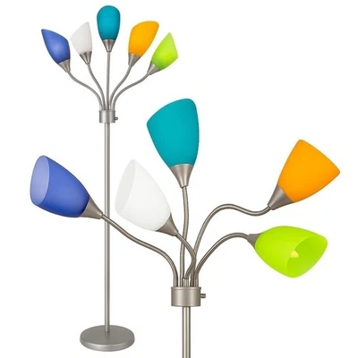 LIGHTACCENTS Modern Medusa Floor Lamp - 5 Light Standing Lamp for Bedroom and Li