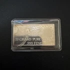 Pure .999 Fine Silver Bar 20 Grams American Flag Design The Washington Mint