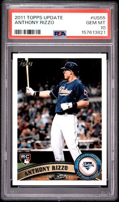 2011 Topps Update #US55 Anthony Rizzo PSA 10