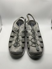 Orthofeet Women's Orthopedic Gray Knit Laguna Slip On Sandals Size 9 B Medium