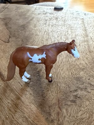 Breyer Mini Whinnies Chestnut Pinto Quarter horse Stallion 2  X 1.5  #300141