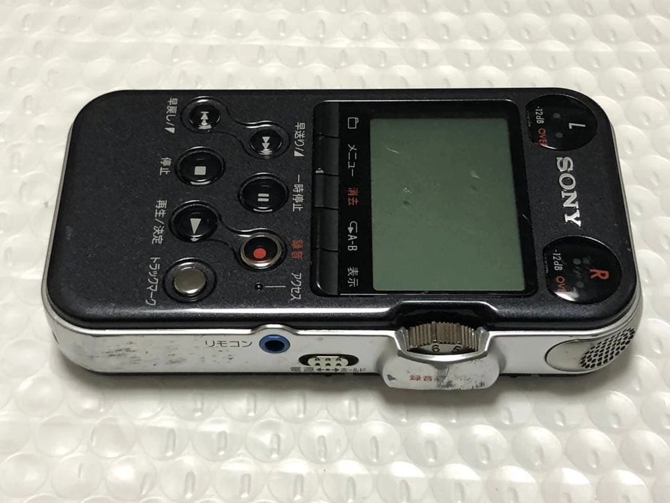 Sony PCM-M10 Linear PCM Digital Audio Recorder Black Tested Working Japan - Image 4 of 4