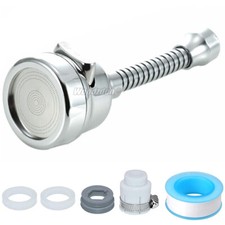 Rubinetto Cromato Spruzzatore Attacco Cucina Lavello Rubinetto Testa Prolunga Aeratore 3 Modalità