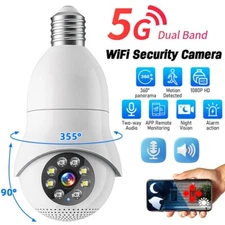 Wireless Security Camera System Home 5G Wifi Night Vision 1080P Camera YILOT APP