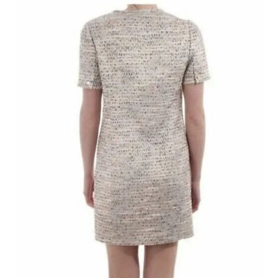 TED Baker Gold Metallic Dress | eBay