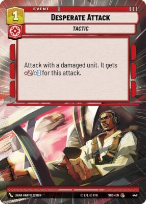 Desperate Attack (Hyperspace) (448/590) Shadows of the Galaxy LP