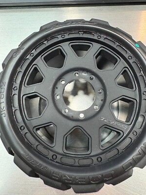 Ex-King Cobra 3.8'' Glued Pre-Mounted Tires For Traxxas Maxx
