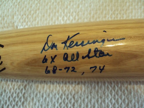 Don Kessinger Autographed Adirondak Personal Model Bat - Inscribed 6x All Star - Picture 3 of 8